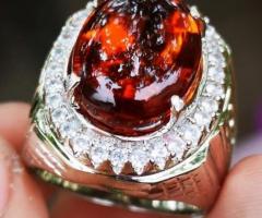 Batu Akik Orange Fire - 2