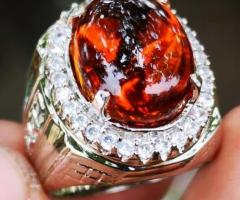 Batu Akik Orange Fire - 3