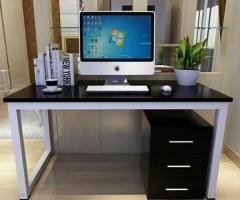 Set Meja Kerja Kantor Kursi dan Laci - 2